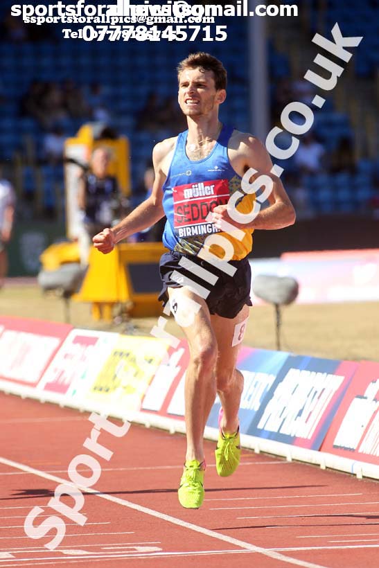 Mens 3000 metres steeplechase, Muller British Championships, Alexander Stadium, Birmingham. Photo: David T. Hewitson/Sports for All Pics